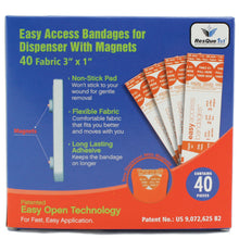 Load image into Gallery viewer, Magnetic &quot;Quick Aid&quot; Bandage Dispenser + Refill