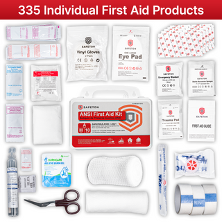 ANSI/OSHA 10 Person Plastic First Aid Kit