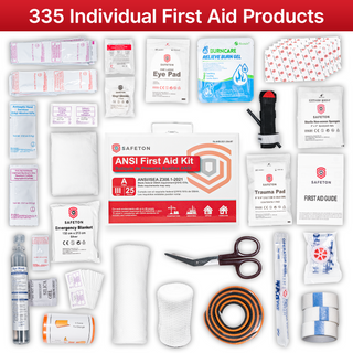 25 Person Metal ANSI/OSHA Approved First Aid Kit