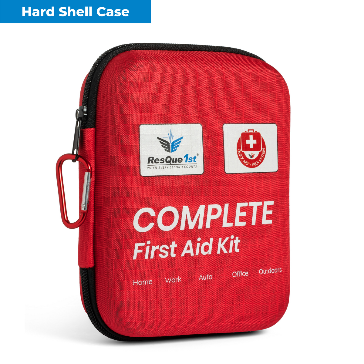 Hard Shell First Aid Kit 125 pcs – SAFETON